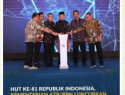 HUT ke-81 Republik Indonesia, Kementerian ATR/BPN Luncurkan Tiga Program Transformasi Pelayanan