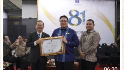 Pemkab Tanah Datar Kembali Raih Penghargaan Tingkat Nasional, Kali Ini Dari Kemenhum RI
