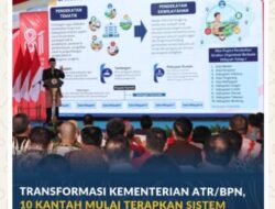 Transformasi Kementerian ATR/BPN, 10 Kantah Mulai Terapkan Sistem Organisasi Berbasis Wilayah untuk Percepat Pelayanan bagi Masyarakat