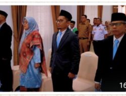 Bupati Tanah Datar Minta OPD Percepat Serapan TKD dan Lantik Empat Pejabat Manajerial