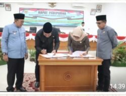 Rapat Paripurna DPRD Tanah Datar Bahas Pelaksanaan Perubahan KUA dan PPAS APBD 2026