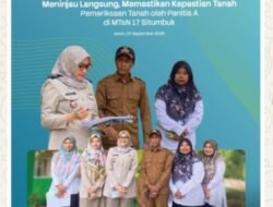 Kantah Tanah Datar Lakukan Pemeriksaan Tanah di MTsN 17 Situmbuak