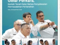 Kanwil BPN Sumbar Laksanakan Gelar Perkara Permasalahan Tanah di Kab. Tanah Datar