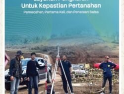 Hadirkan Layanan Terbaik, Kantor BPN Tanah Datar Lakukan Pengukuran di Berbagai Lokasi