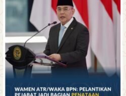 Wamen ATR/Waka BPN: Pelantikan Pejabat Jadi Bagian Penataan Organisasi untuk Mendukung Transformasi Layanan