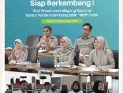 Kantor Pertanahan Kab Tanah Datar Matangkan Persiapan Penerimaan Peserta Magang Nasional