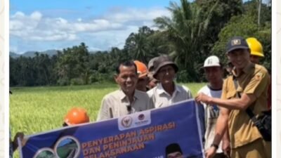 Masyarakat Balimbiang Ucapkan Terimakasih kepada Anggota DPR RI Fraksi Nasdem M.Sadiq Pasadigoe