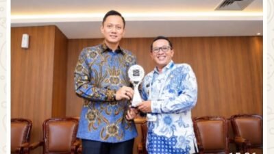 6 Kali Berturut-turut Juara Terbaik 1 Tingkat Nasional TPID Berprestasi, Menteri AHY dan Dirut BI beri Apresiasi