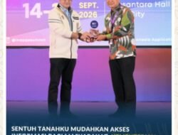 Sentuh Tanahku Mudahkan Akses Informasi bagi Masyarakat, Kementerian ATR/BPN Raih Penghargaan IN-Apps Digital Award 2026