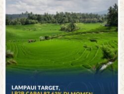 Lampaui Target, LP2B Capai 87,63% di Momen Peringatan 66 Tahun UUPA