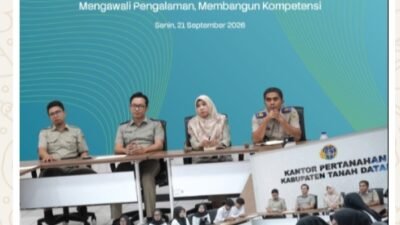 Kantor Pertanahan Kab. Tanah Datar Ikuti Orientasi Kegiatan Magang Nasional Batch II