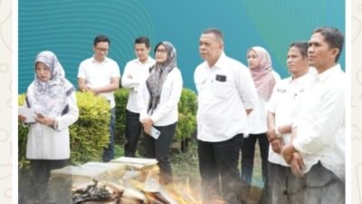Kantor Pertanahan Kab. Tanah Datar Lakukan Pemusnahan Arsip