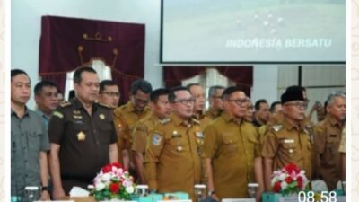 Bupati Tanah Datar Hadiri Rapat Kunjungan Kerja Spesifik Komisi II DPR RI