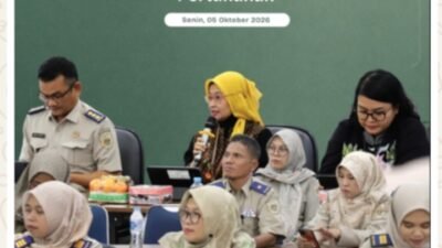 Kantor Pertanahan Kab. Tanah Datar Ikuti Rapat Monev Bulanan