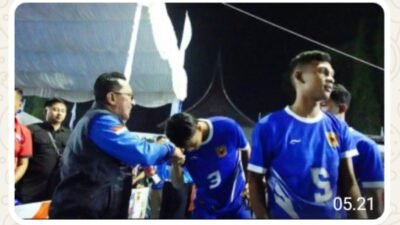 Taklukkan Kota Padang 3-0, Tim Voli Putra Tanah Datar Melaju ke Final