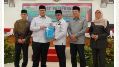 Wabup Sampaikan Jawaban Bupati, Ranperda APBD TA 2027 Akan Dibahas Banggar dan TAPD