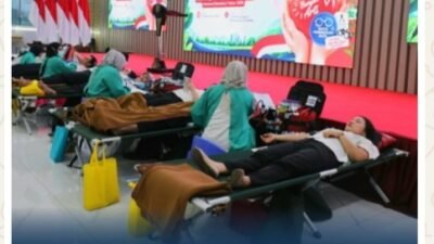 Gelar Aksi Peduli Sesama, Kementerian ATR/BPN Selenggarakan HANTARU Peduli Lewat Donor Darah