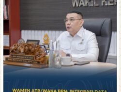 Wamen ATR/Waka BPN: Integrasi Data Hak, Tata Ruang, dan Nilai Tanah Jadi Kunci Tata Kelola Pertanahan