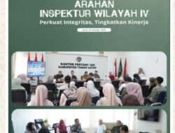 Kantor Pertanahan Kab Tanah Datar Terima Kunjungan Irjen Wil IV dan Kanwil BPN Sumbar